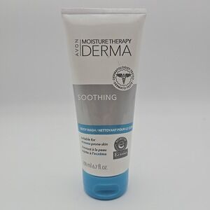 AVON MOISTURE THERAPY‎ DERMA SOOTHING BODY WASH FOR ECZEMA PRONE SKIN - 6.7 floz